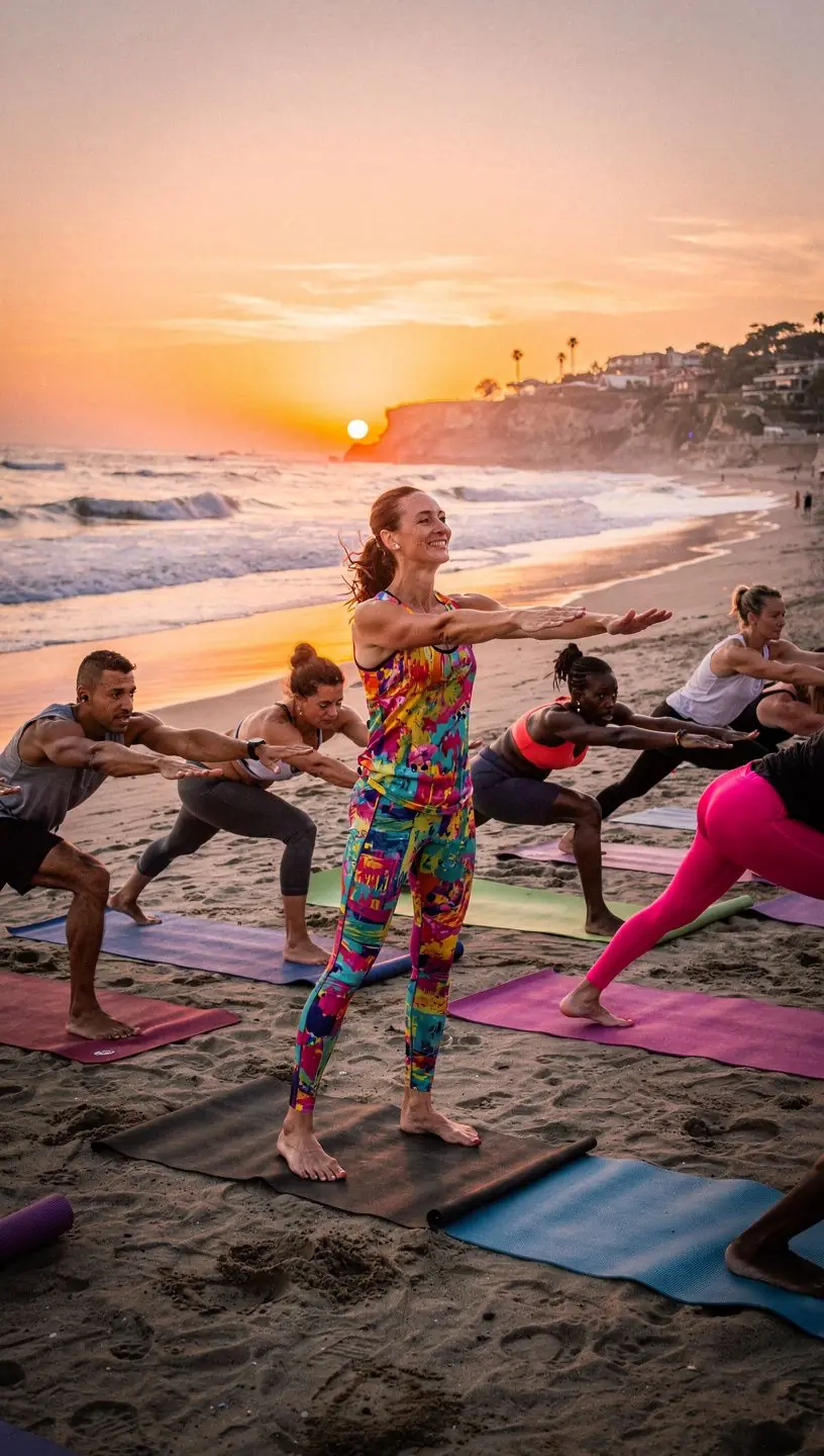 Street view of a vibrant local market featuring artisans and small business owners.